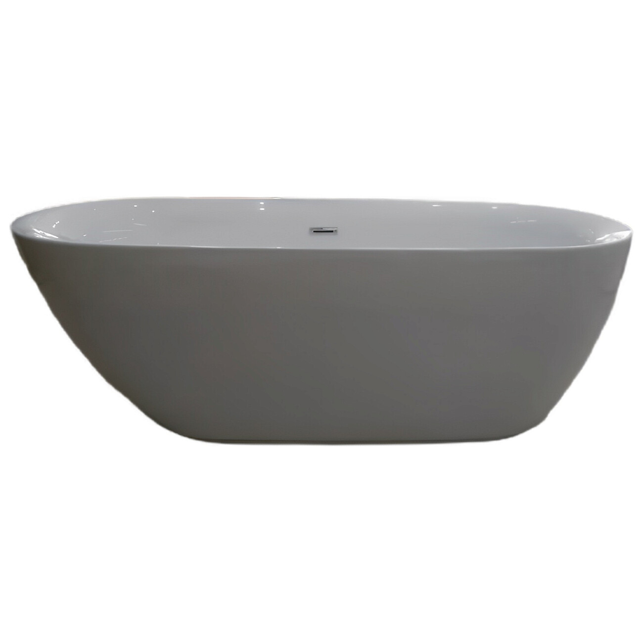 Ванна акриловая 150х75 см отдельностоящая белая COMO150 Ceruttispa CT9900 - изображение 5