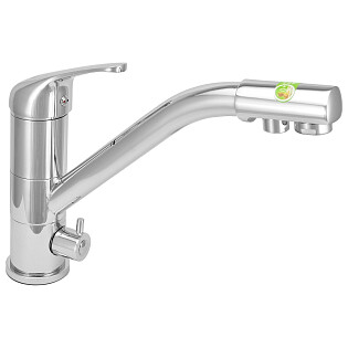 Смеситель для кухни с изливом под фильтрованную воду хром Eleanti Topaz ELT5031 0402.858