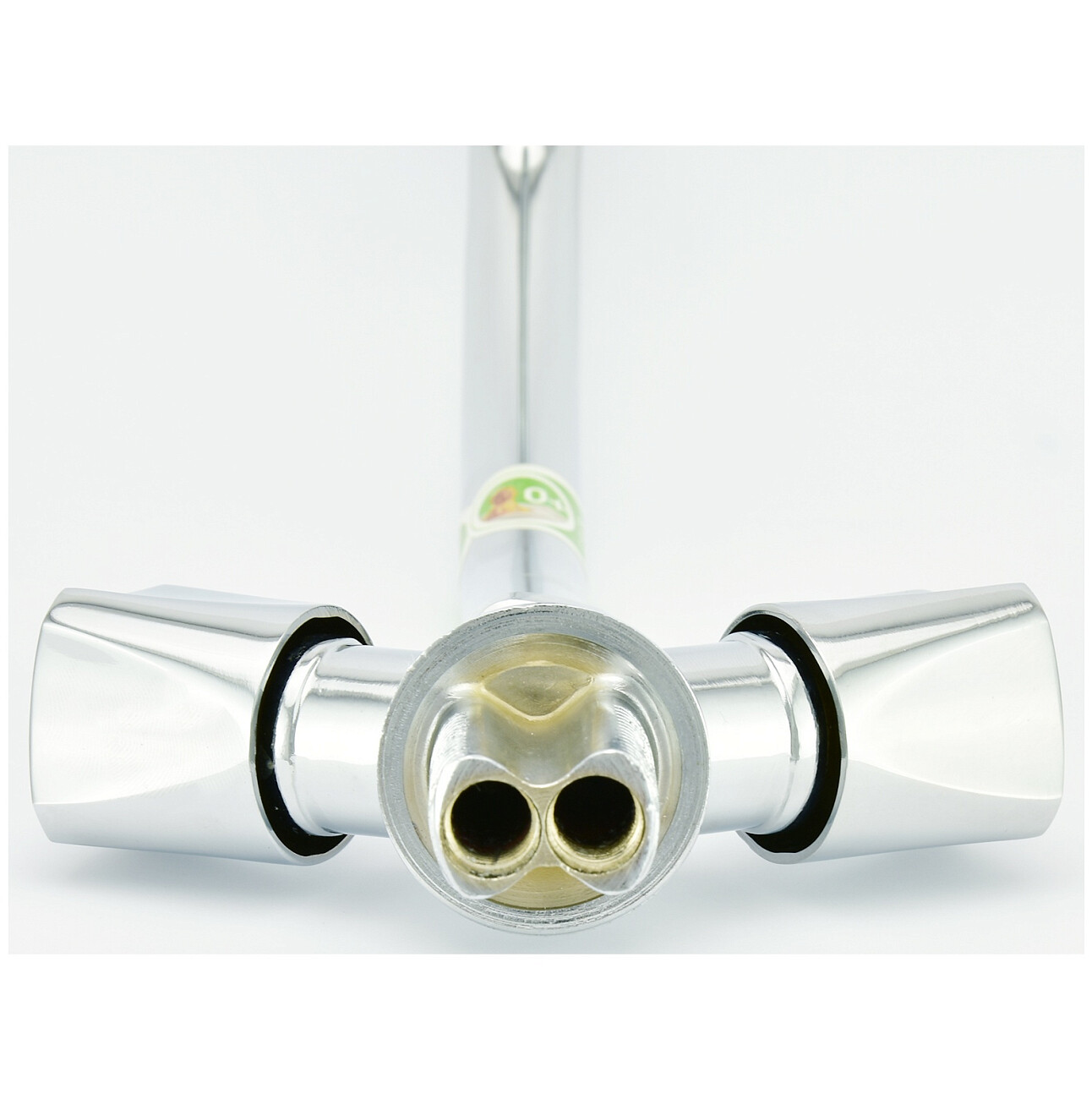 Смеситель для кухни двухвентильный хром Juguni Lyra JGN0330 0402.643 - изображение 5