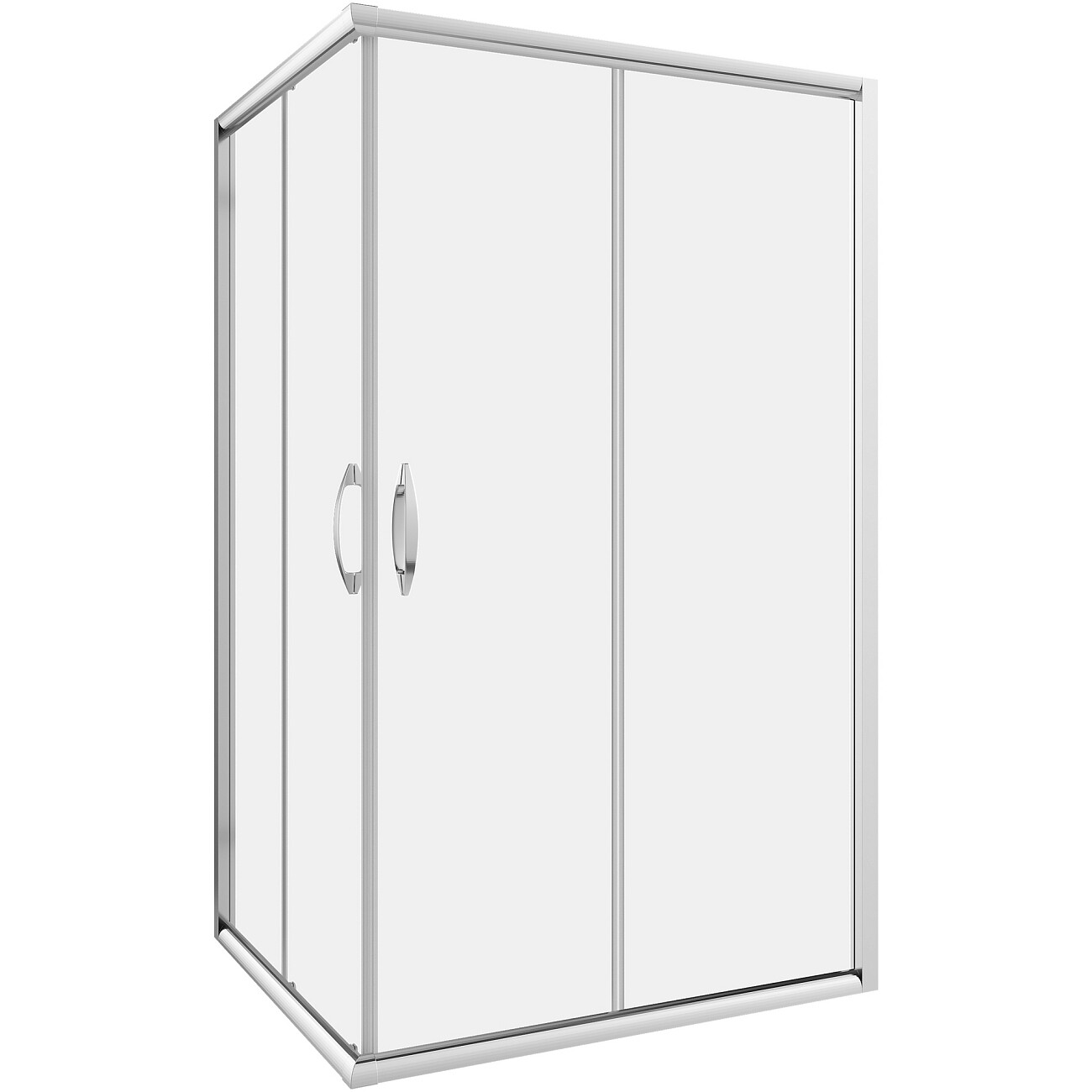 Душевой уголок прямоугольный 110х90 см хром Diwo "Суздаль" - изображение 6