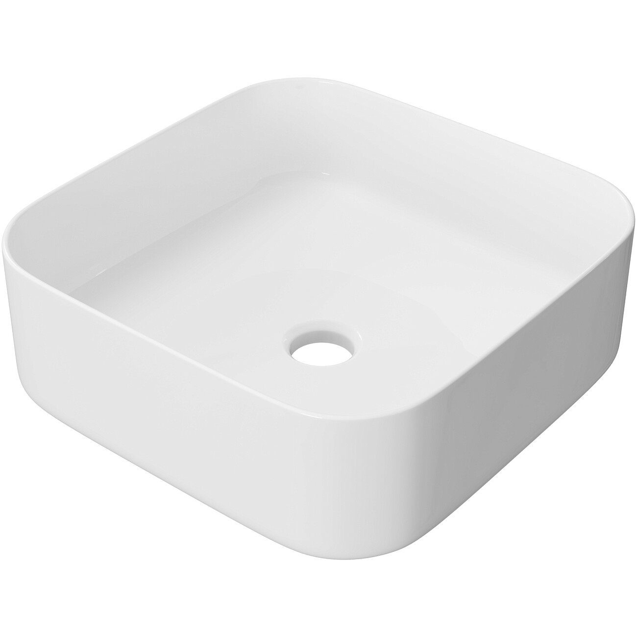 Раковина-чаша 39х39 см белая Stworki "Эстерсунд" S31410WH - изображение 7