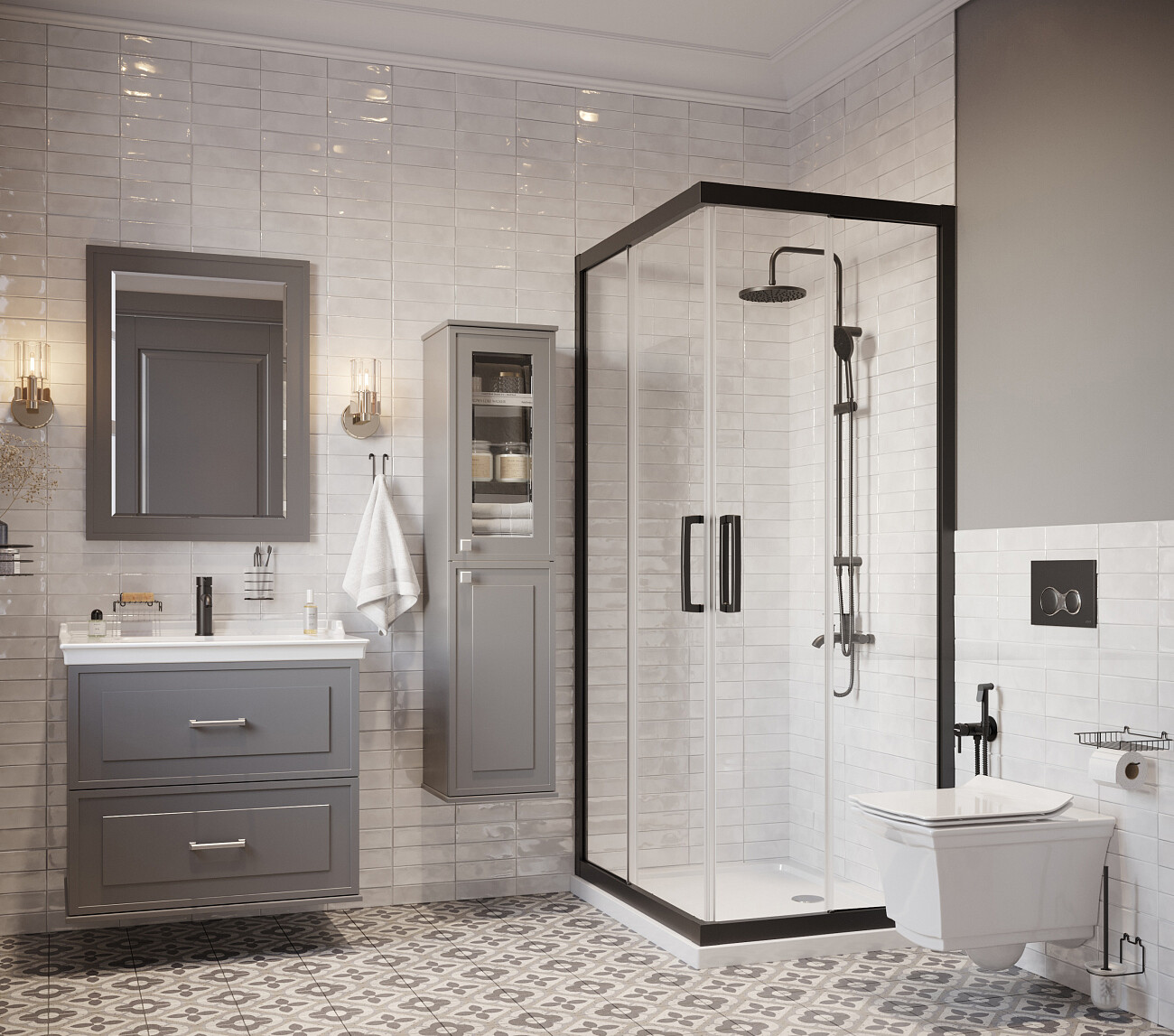 Унитаз подвесной с сиденьем микролифт белый Stworki "Хадстен" SETK3304-0616-001-1-6000 - изображение 9