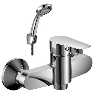 Смеситель для душа хром Rossinka S35-41