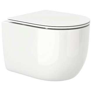 Унитаз подвесной безободковый белый матовый Cerutti SPA Oglio Aria MW CT9237