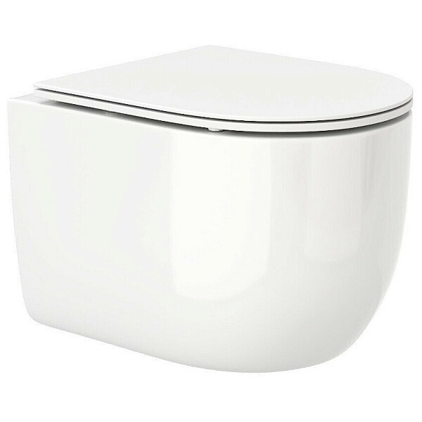 Унитаз подвесной безободковый белый матовый Cerutti SPA Oglio Aria MW CT9237 - изображение 1