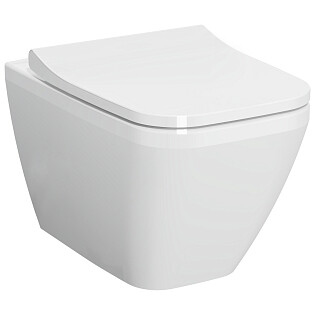 Унитаз подвесной безободковый белый Vitra Integra Square 7082B003-0075