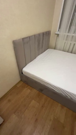 Кровать  двуспальная с подъемным механизмом и ящиком для белья 160х200 мокко Вега
